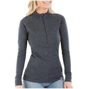 Meriwool merino 250 midweight half-zip top